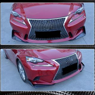 Frontbumper flaps (voor F-Sport 2013-2016, carbon) Lexus IS 2013– foto 3