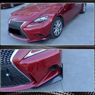 Frontbumper flaps (voor F-Sport 2013-2016, carbon) foto 4