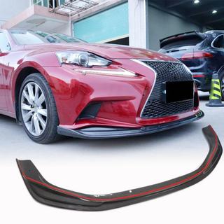 Carbon front bumper lip (voor F-Sport 2013-2016, Carbon) Lexus IS 2013– foto 1