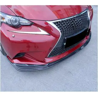 Carbon front bumper lip (voor F-Sport 2013-2016, Carbon) foto 3