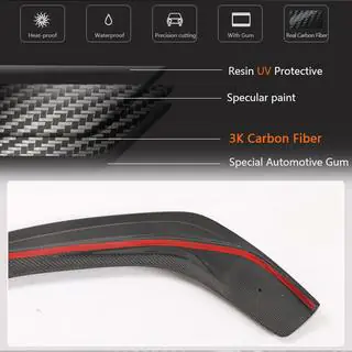 Carbon front bumper lip (voor F-Sport 2013-2016, Carbon) foto 4