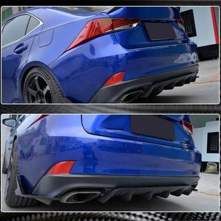 Achterbumperdiffuser (voor Base/F-Sport 2016-2020, carbon) Lexus IS 2013– foto 1
