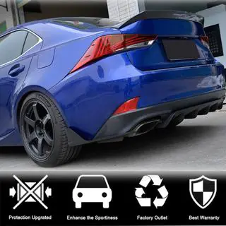 Carbon achterbumperlijsten (voor Base/F-Sport 2016-2020) foto 3