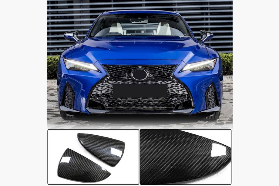 Lexus IS 2013– Spiegelkappen (voor 2020+, dry carbon) Image