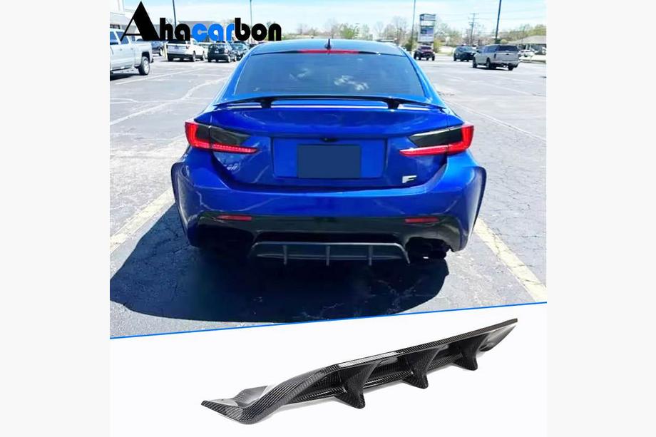 Lexus RC 200t 2014– Achterbumper diffuser (voor RC F 2014-2018, carbon) Image
