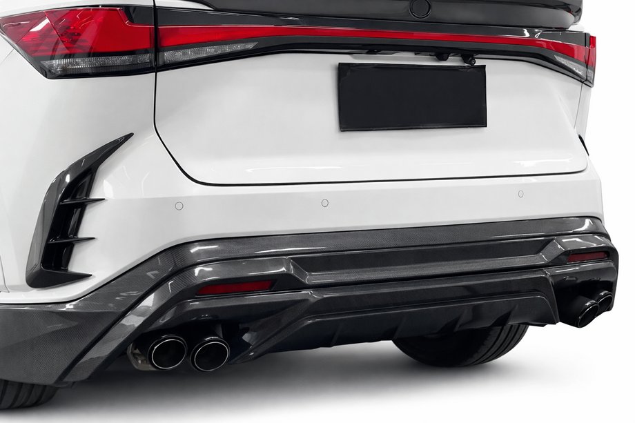 Lexus RX 2022– Achterbumper beschermlijst (carbon) Image