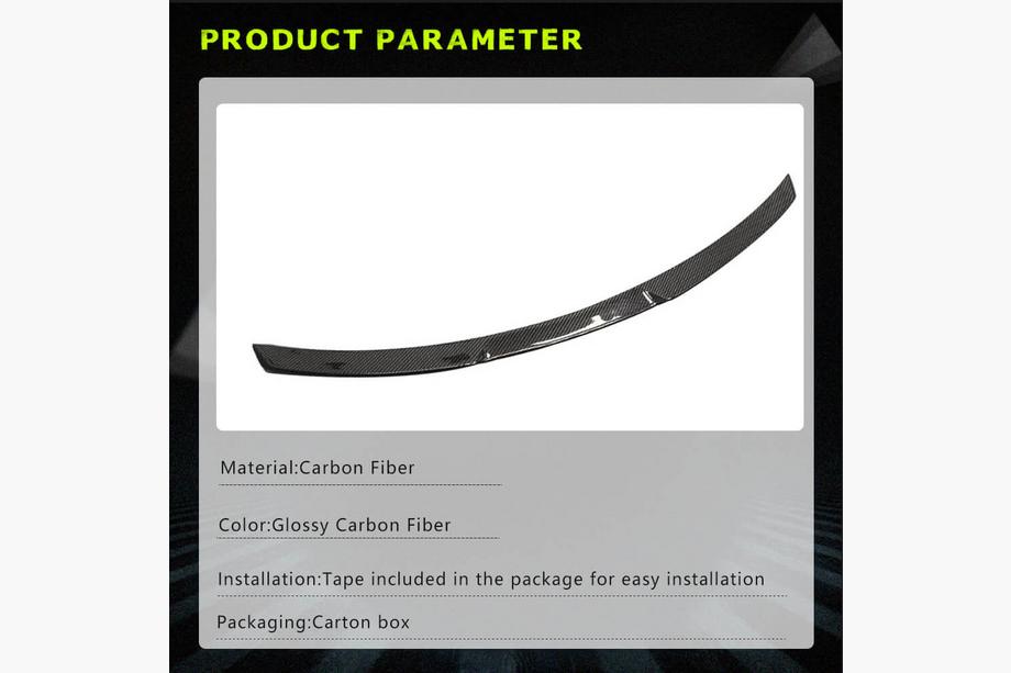 Lexus RX 2022– Spoiler (carbon) Foto 4