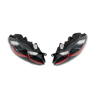 Koplampen voor Golf 7 Style Red (zonder regelunits, 2 stuks) foto 3