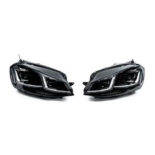 Koplampen Silver Style 2017+ (Voor 2012-2017, 2 stuks) Volkswagen Golf 7/E-Golf 2012–2020 foto 1
