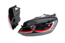 Volkswagen Golf 7/E-Golf 2012–2020 Koplampen voorzijde Red (2012-2017, 2 stuks) foto 2