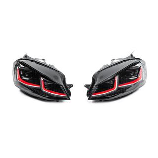 Koplampen voorzijde Red (2012-2017, 2 stuks) Volkswagen Golf 7/E-Golf 2012–2020 foto 1