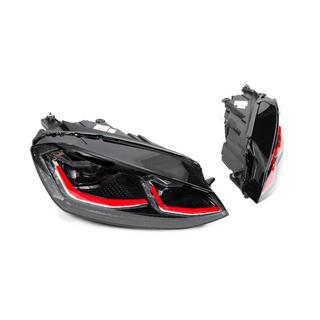 Koplampen voorzijde Red (2012-2017, 2 stuks) Volkswagen Golf 7/E-Golf 2012–2020 foto 4