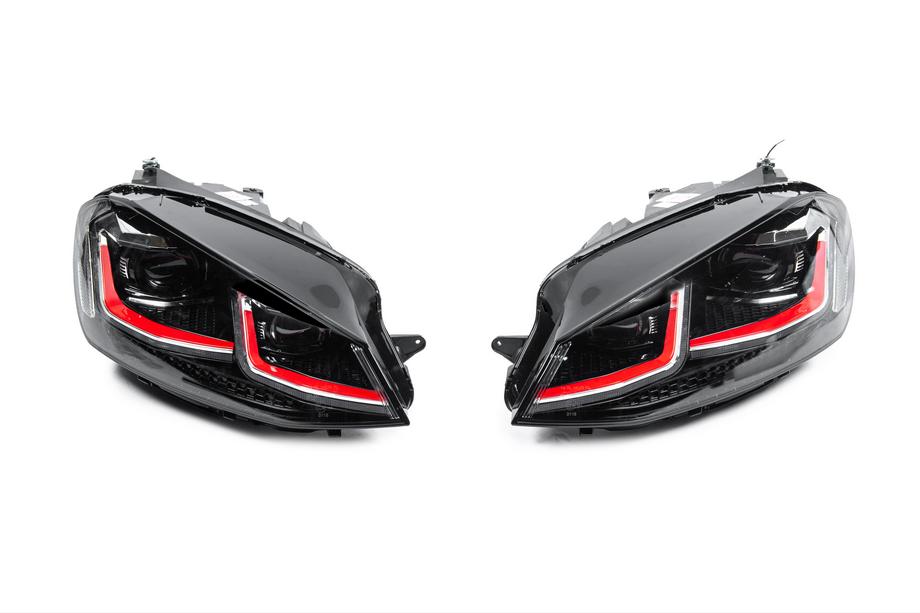 Volkswagen Golf 7/E-Golf 2012–2020 Koplampen voorzijde Red (2012-2017, 2 stuks) Image
