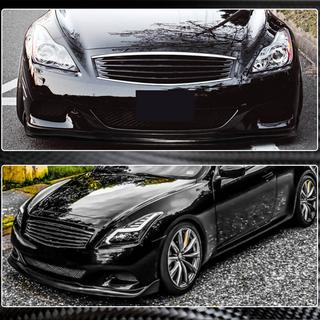 Frontlip voor voorbumper (voor G37 Coupe 2009-2013, carbon) Infiniti G25/G35/37 (V36/CV36) 2006–2015 foto 3