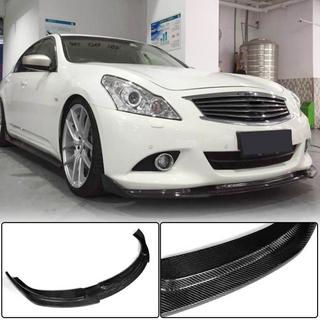 Front bumper lip Lip (voor G37 SD 2009-2013, carbon) Infiniti G25/G35/37 (V36/CV36) 2006–2015 foto 1