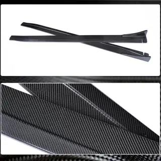 Sideskirts (voor G37 SD 2009-2013, carbon) foto 3