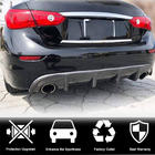 Infiniti Q50/Q60 2013–2024 Achterbumper diffuser V1 (voor Q50 Base/Sport 2014-2017, carbon) foto 2
