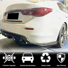Infiniti Q50/Q60 2013–2024 Carbon achterbumperstrip (voor Q50 Base/Sport 2014-2017) foto 2
