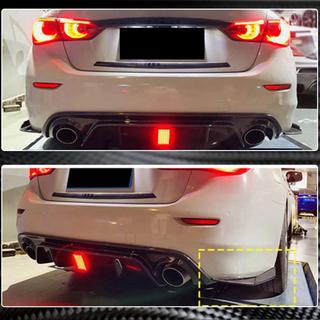 Carbon achterbumperstrip (voor Q50 Base/Sport 2014-2017) Infiniti Q50/Q60 2013–2024 foto 3