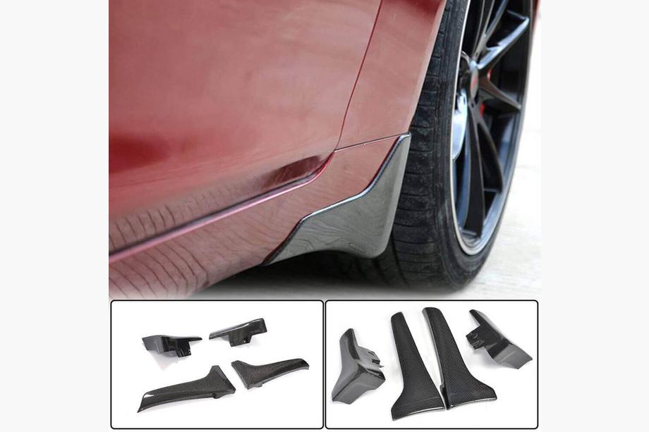 Infiniti Q50/Q60 2013–2024 Spatlappen (voor Q50 Base/Sport 2014-2017, carbon) Image