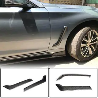 Carbon voorspatbordkappen (voor Q50 Base/Sport 2014-2020) Infiniti Q50/Q60 2013–2024 foto 1