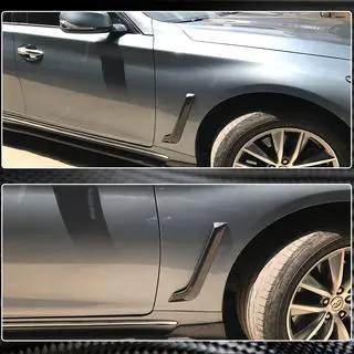 Carbon voorspatbordkappen (voor Q50 Base/Sport 2014-2020) Infiniti Q50/Q60 2013–2024 foto 4