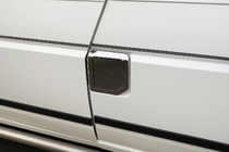 Volkswagen T4 Transporter 1990–2003 Chromen tankklepcover (Omsa) foto 1