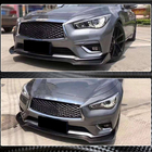 Infiniti Q50/Q60 2013–2024 Front bumper lip Lip V1 (voor Q50 Base 2018-2023, carbon) foto 4