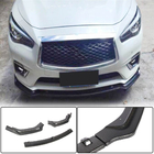 Infiniti Q50/Q60 2013–2024 Voorbumperlip Lip V2 (voor Q50 Base 2018-2023, carbon) foto 1