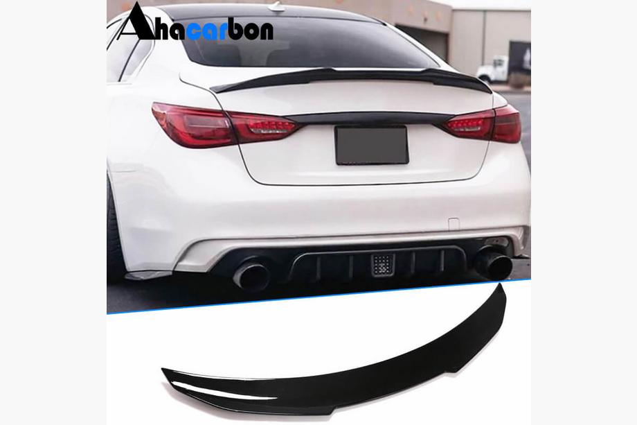 Infiniti Q50/Q60 2013–2024 V7 spoiler (voor Q50, kunststof) Image