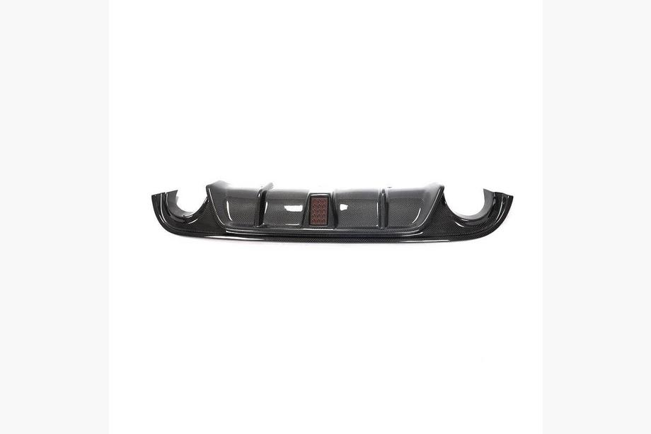 Infiniti Q50/Q60 2013–2024 V4 achterbumperdiffuser (voor Q50 Base/Sport 2014-2017, carbon) Foto 5