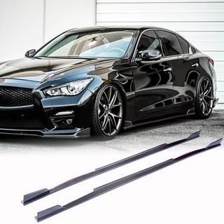 Sideskirts V1 (voor Q50, carbon) Infiniti Q50/Q60 2013–2024 foto 1