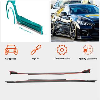 Sideskirts V1 (voor Q50, carbon) Infiniti Q50/Q60 2013–2024 foto 3