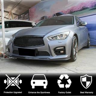 Voorbumper lip Lip V1 (voor Q50 Sport 2014-2017, carbon) Infiniti Q50/Q60 2013–2024 foto 2