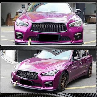 Voorbumper lip Lip V1 (voor Q50 Sport 2014-2017, carbon) Infiniti Q50/Q60 2013–2024 foto 3