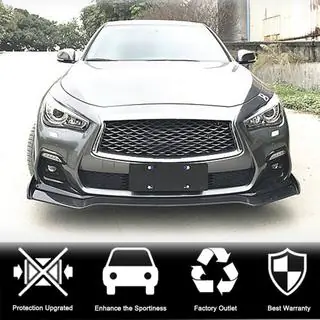 Mistlamp afdekkappen (voor Q50 Sport 2018-2022, carbon) Infiniti Q50/Q60 2013–2024 foto 3