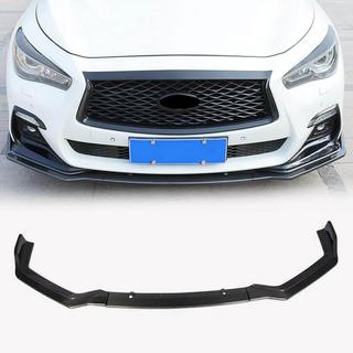 Front lip voorbumper Lip V1 (voor Q50 Sport 2018-2022, carbon) Infiniti Q50/Q60 2013–2024 foto 1