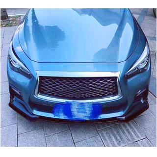Front lip voorbumper Lip V1 (voor Q50 Sport 2018-2022, carbon) Infiniti Q50/Q60 2013–2024 foto 3
