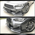 Infiniti Q50/Q60 2013–2024 Frontbumper lip Lip V2 (voor Q50 Sport 2018-2022, carbon) foto 4
