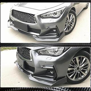 Frontbumper lip Lip V2 (voor Q50 Sport 2018-2022, carbon) Infiniti Q50/Q60 2013–2024 foto 4