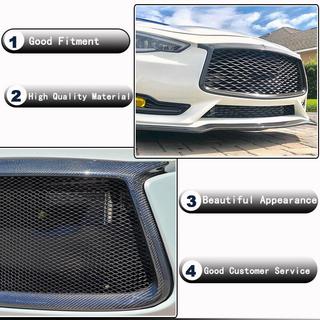 Carbon grille-omlijsting (voor Q60 2016-2022, Carbon) foto 3