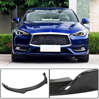 Carbon front bumper lip Lip V1 (voor Q60 2016-2022) Infiniti Q50/Q60 2013–2024 foto 1