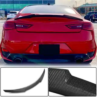 Spoiler V1 (voor Q60 2016-2022, carbon) Infiniti Q50/Q60 2013–2024 foto 2