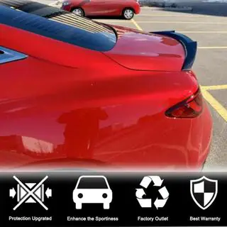 Spoiler V1 (voor Q60 2016-2022, carbon) Infiniti Q50/Q60 2013–2024 foto 3