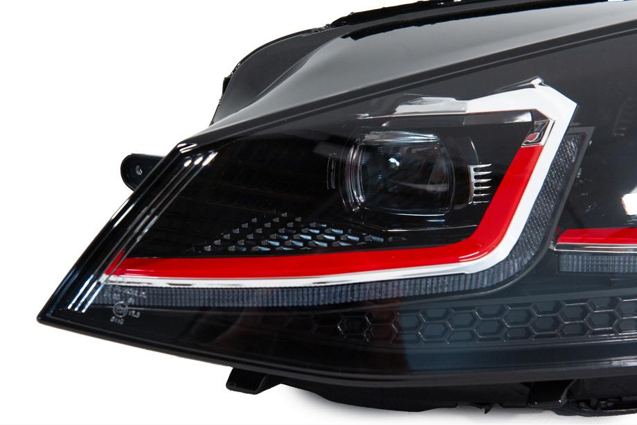 Volkswagen Golf 7/E-Golf 2012–2020 Koplampen voorzijde Red FullLed (2012-2017, zonder regeleenheden, 2 st.) Foto 8