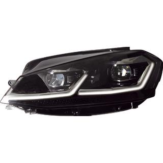 Koplampen Silver FullLed (2017-2020, 2 stuks) Volkswagen Golf 7/E-Golf 2012–2020