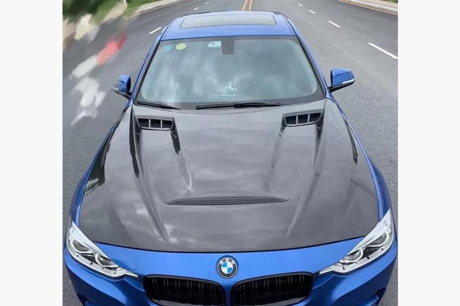 BMW 4 Serie F32/F33/F36 2012–2020 Motorkap V3 (Carbon) Image