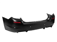 BMW 5 Serie F10/F11 2010–2016 Achterbumper met M5-diffuser (voor F10) foto 2