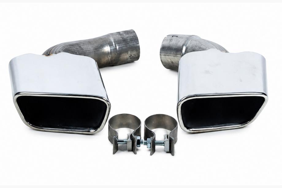 BMW X5 F15 2013–2018 Uitlaatsierstukken M-Performance Silver Image