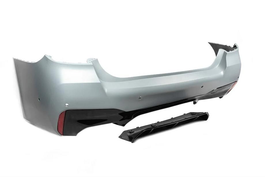 BMW 5 Serie G30/G31 2017–2023 Achterbumper compleet M5 F90 LCI Style (voor G30) Image